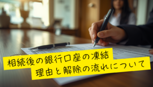 銀行口座の凍結と解除手続きの流れについて